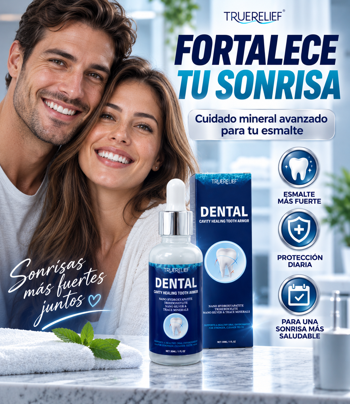 TrueRelief Dental – Gotas para el Cuidado Dental | 30 ml