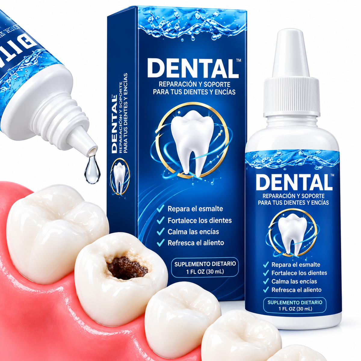 TrueRelief Dental – Gotas para el Cuidado Dental | 30 ml
